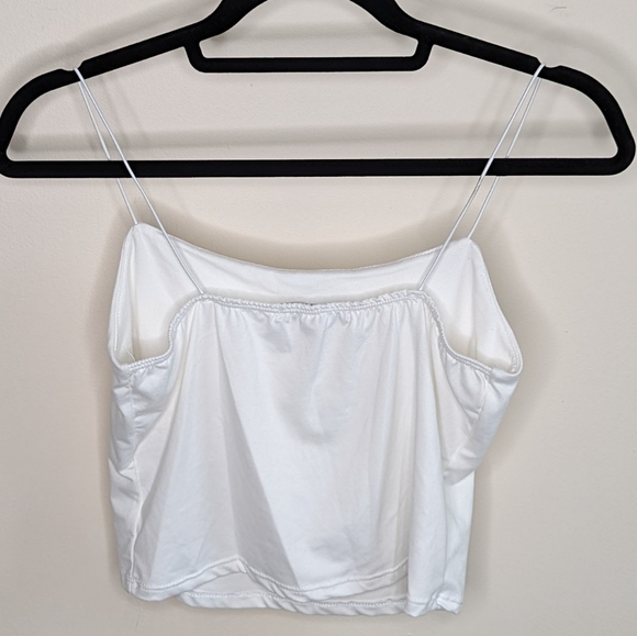 Cropped Spaghetti Tank - Picture 2 of 3